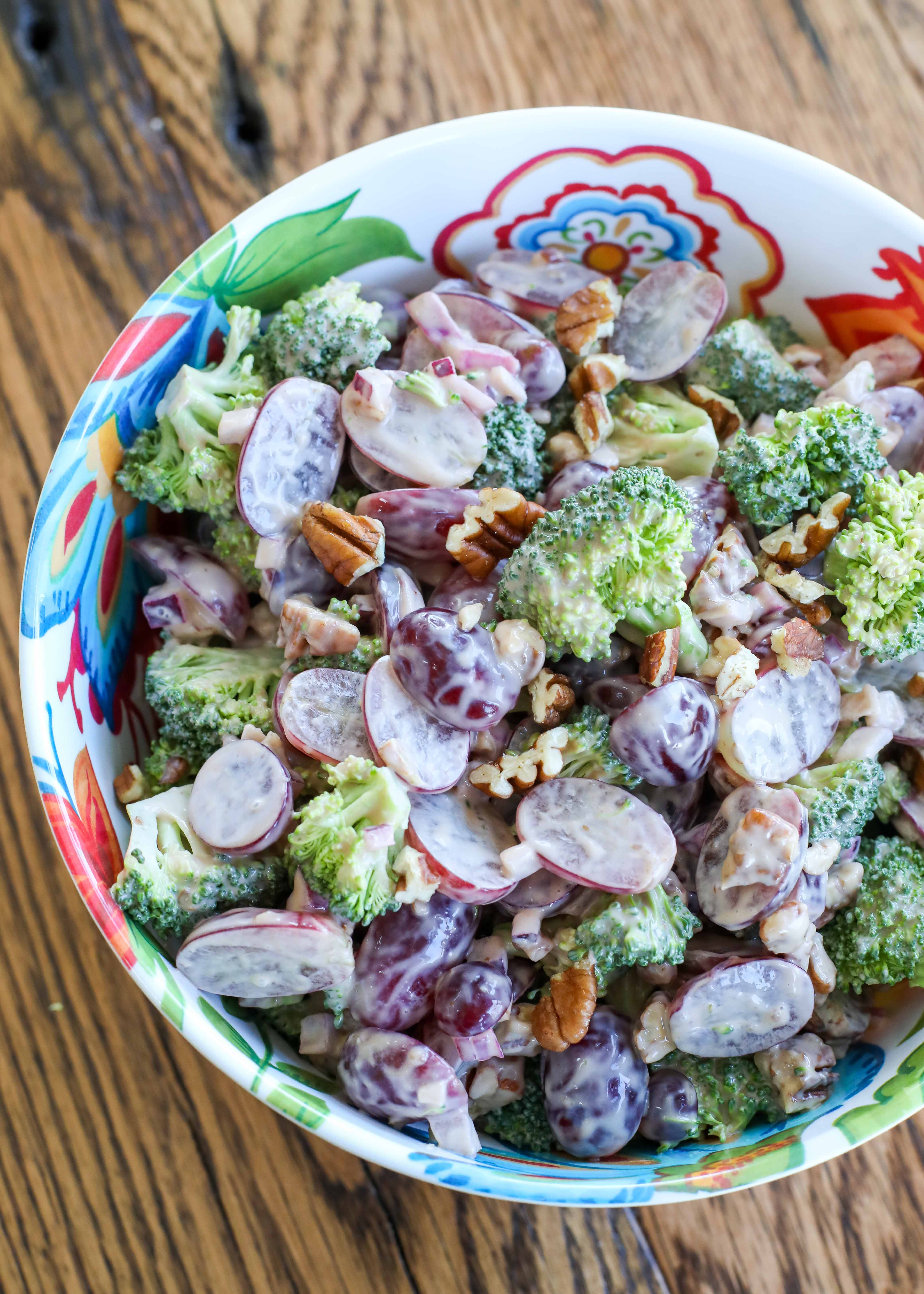 Broccoli Grape Salad: The Sweet & Tangy No-Cook Summer Hit